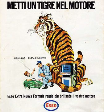 metti un tigro nel motore e dannata vintage.com