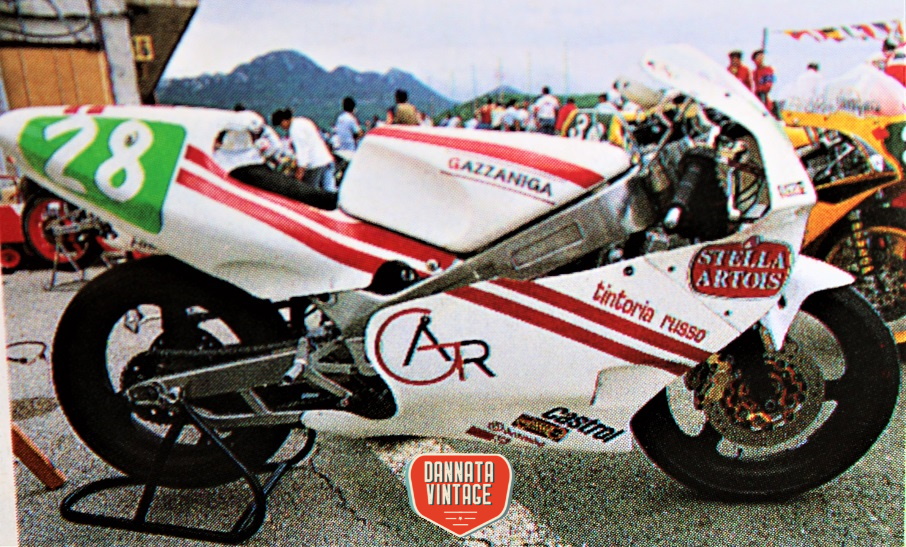 Motomondiale 250 cc 1988 Gazzaniga 250 cc motore Rotax. 