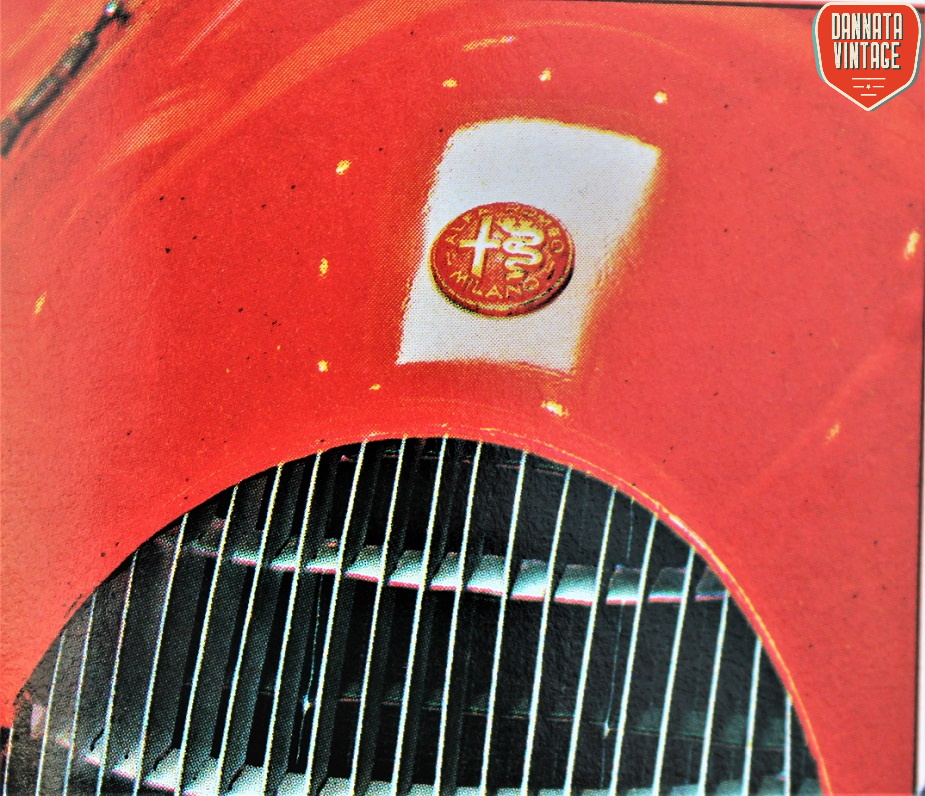 Alfa Romeo ALFETTA Il logo Alfa Romeo dell'epoca.
