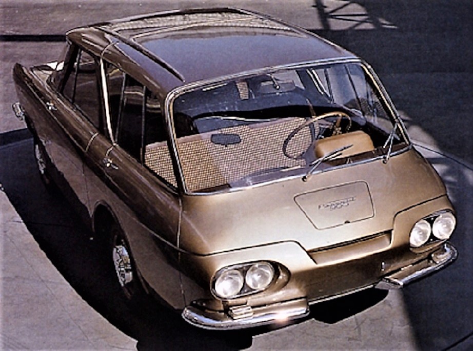 Renault 900 concept Sempre il prototipo prima versione della Ghia.