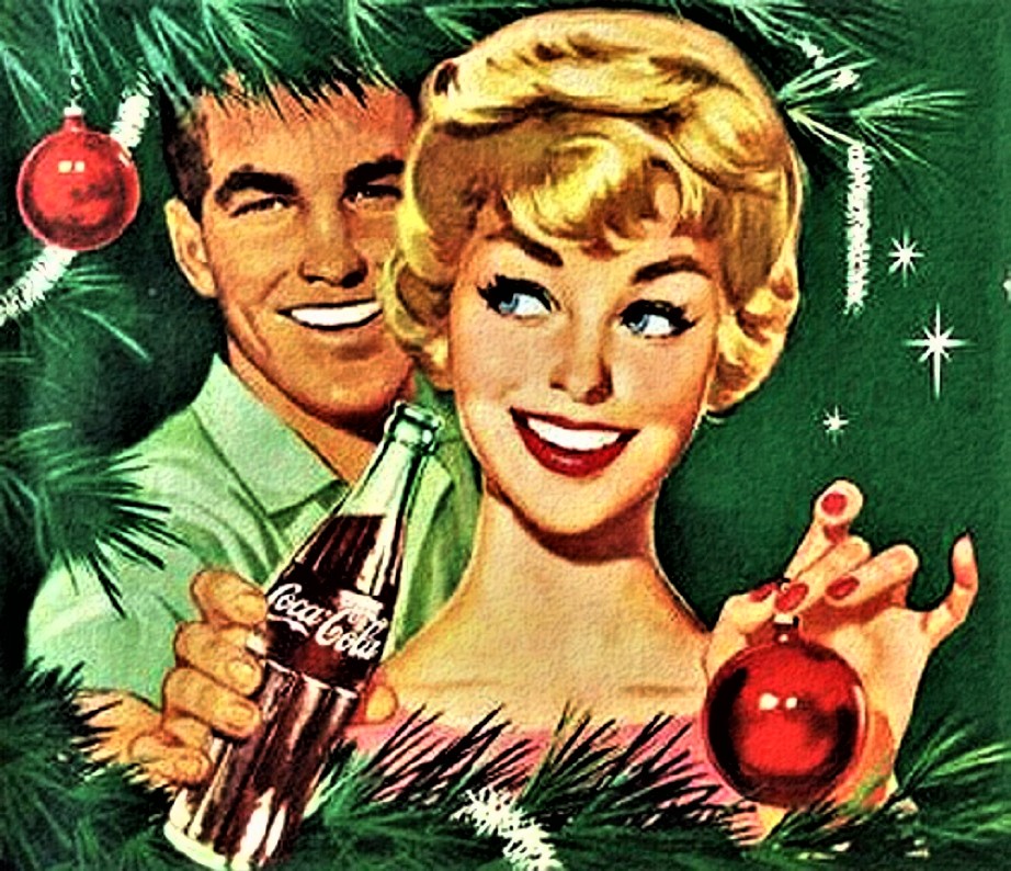Buon Natale La Coca Cola fra le protagoniste nel proporre un certo tipo di pubblicità, molto incentrata sulla famiglia, esattamente come continua ad accadere oggi. 
