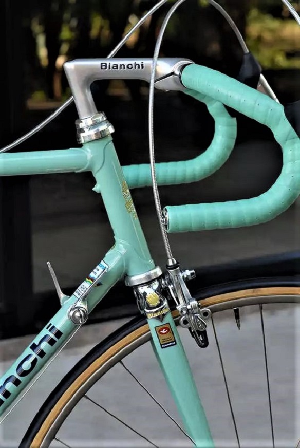 Le biciclette Bianchi Molto i dettagli e ben curati. 
