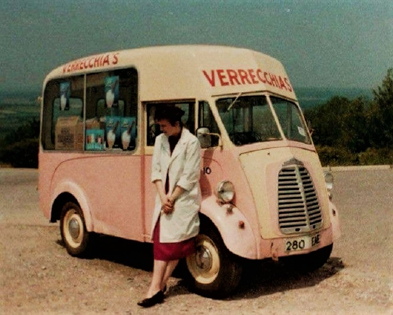 Mezzi commerciali Morris J Ice Cream Van 