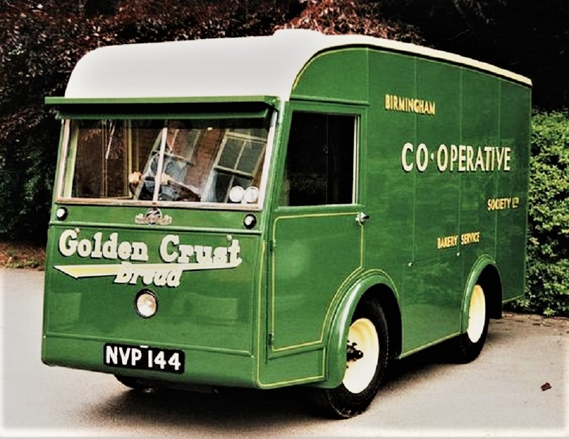 Mezzi commerciali Birmingham Electric Company Van.