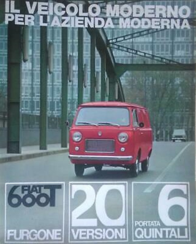 Fiat 600 T, Una brochure dell'epoca. 