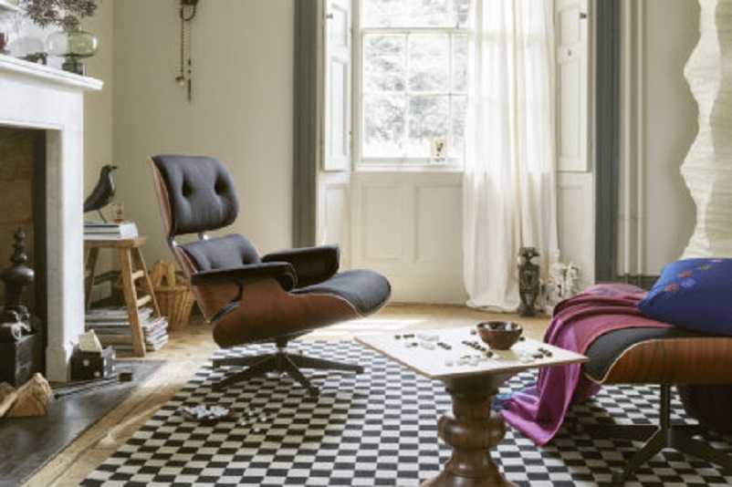 Anni 50 e il design italiano, La Lounge Chair di Charles e Ray Eames 1956.