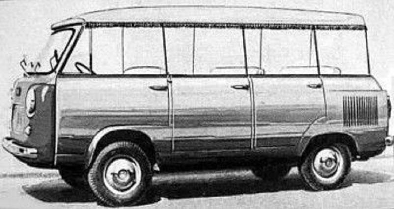 Fiat 600 T, Sempre la Carrozzeria Moretti con un esemplare di 600 T Touristcapri con la tendina parasole. 