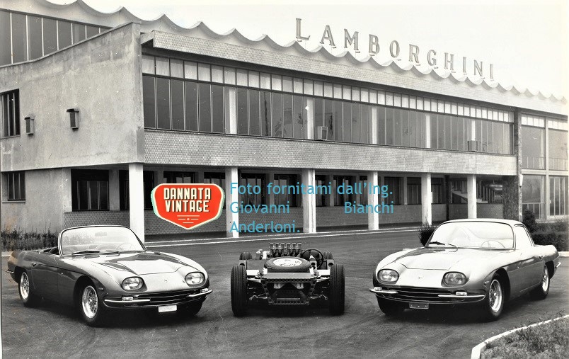 Ing. Giovanni Bianchi Anderloni, Alcuni degli esemplari realizzati dalla Carrozzeria Touring fuori dallo stabilimento Lamborghini Auto. 