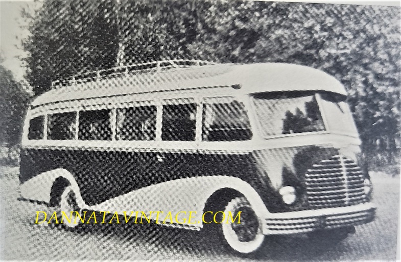 Carrozzeria BORSANI, Isotta Fraschini autobus di linea 32 P - 1947. 