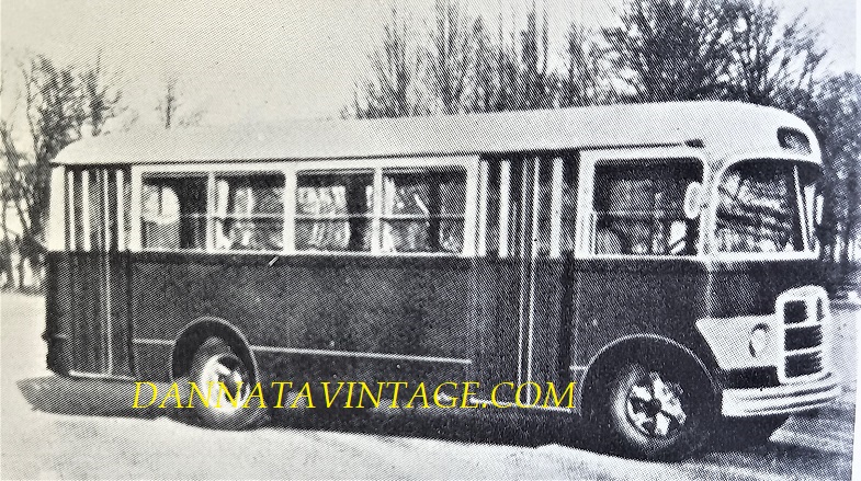 Carrozzeria BORSANI, Bus urbano su base Isotta Fraschini - 1948.