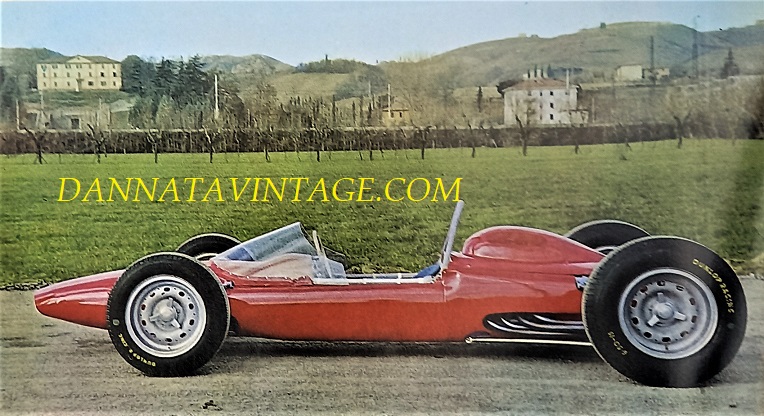 Si correva, 1962 con questa bellissima ATS Formula 1, con un motore montato dietro a 8V 1494 Cc e 190 cavalli a 11.000 giri ed un peso di 492 chilogrammi a secco. 