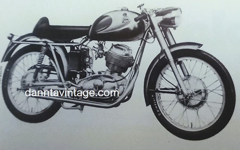 DEMM 125 cmc 1962, motore a quattro tempi e cambio a quattro velocità.