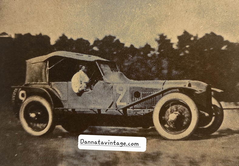 Chenard & Walcker Lagache e Leonard nel 1924 1925 alla guida della 4 litri ad 8 cilindri.