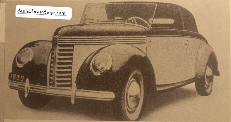 Chenard & Walcker 1939 Aigle 8 una cabriolet da 3,6 litri. 