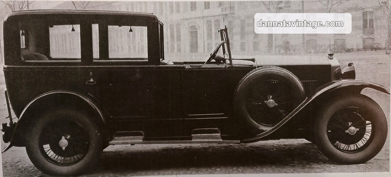 Eusebio Garavini Fine anni '20 su una OM 665, vettura padronale di lusso e ovvia scarsa diffusione. 