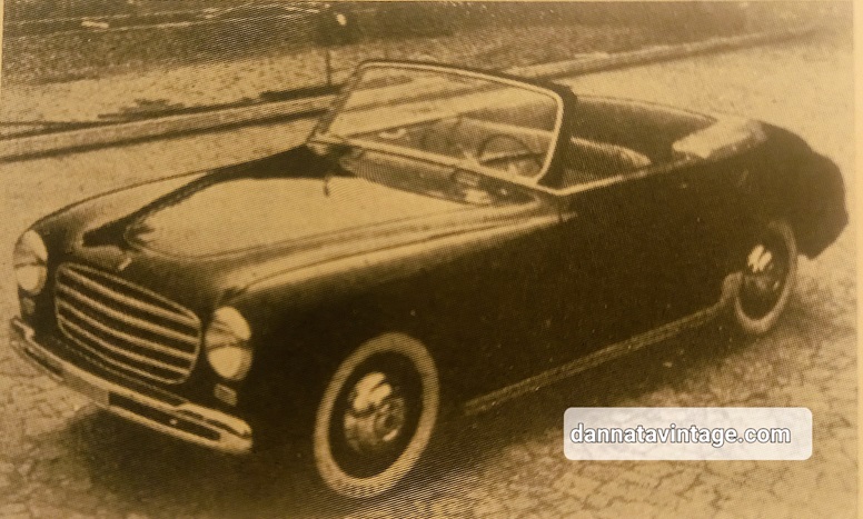 Carrozzeria Allemano 1950 Cabriolet su base FIAT 1100 E, quest'auto conseguiva il Gran Premio Donne al Concorso d'Eleganza del Lido. 