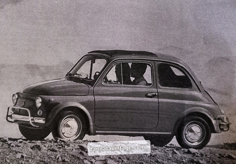 Fiat 500 L Si noteranno subito i nuovi paraurti anteriore e posteriore e le borchie copriruote.