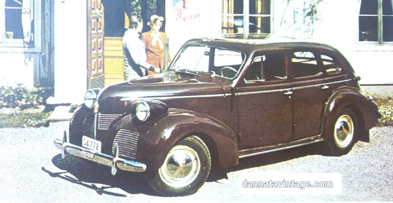 Volvo Prodotta dal 1946 al 1950 la PV 60 con il motore a sei cilindri. 