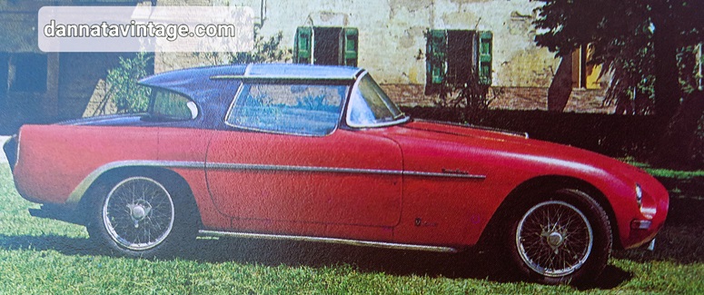 Vignale Demon Rouge 1955 realizzata partendo dal telaio della Fiat 8V.