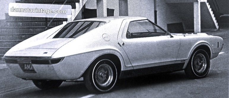 Vignale AMX ancora un prototipo della Carrozzeria Vignale, realizzato per la American Motors nel 1966 con due posti secchi ottenibili alzando il cofano posteriore insieme al lunotto.