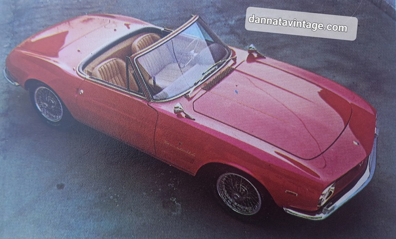 Vignale Il prototipo della Maserati Sebring spider 3500 cmc realizzato nel 1963, un capolavoro.