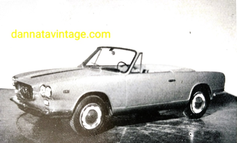 Vignale 1962 Cabriolet su base Lancia Flavia.