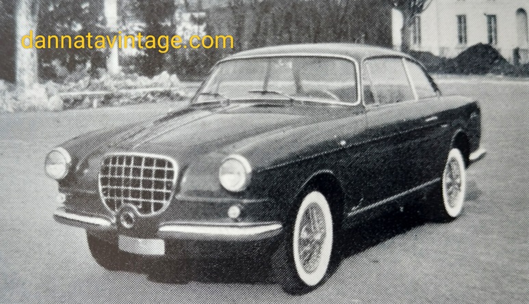 Vignale 1956 Desirée su base Fiat 1100. 