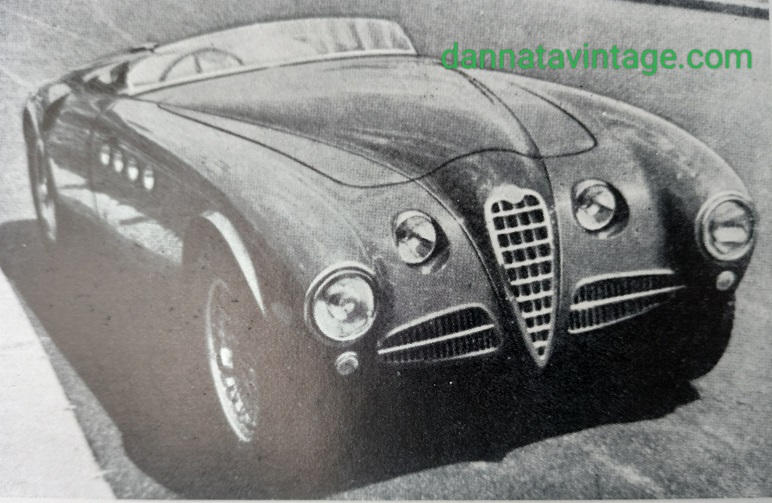 Vignale 1948 Alfa Romeo spec. Sport 230 HP.