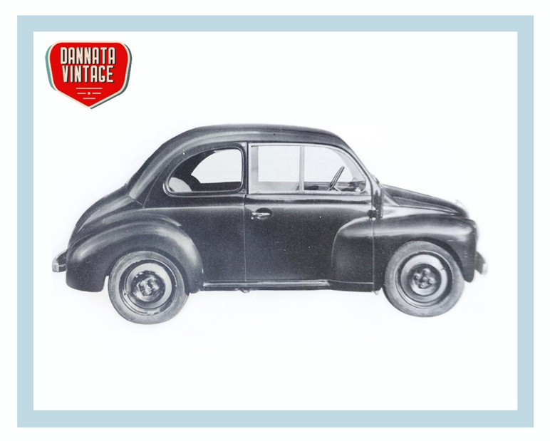 A due porte la versione Barthau della Renault 4 CV.