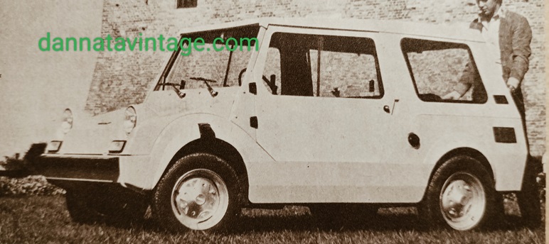 Indestor Presentata nello Stand della Fiat al Salone dell'Auto di Torino 1976. 