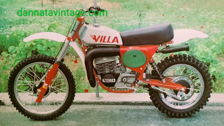 Moto Villa 250 cmc da cross. 